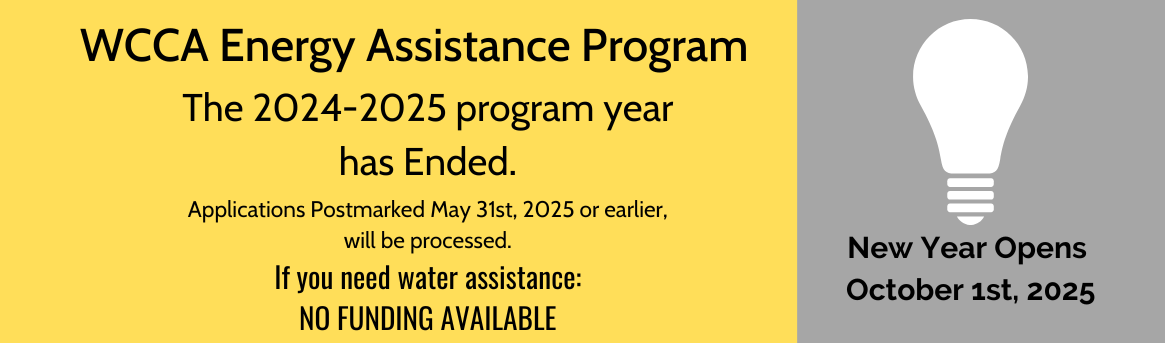 The 2024-25 Energy Assistance Program Year ended on May 31st, 2025!